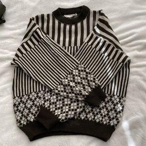 GOLF patterned sweater